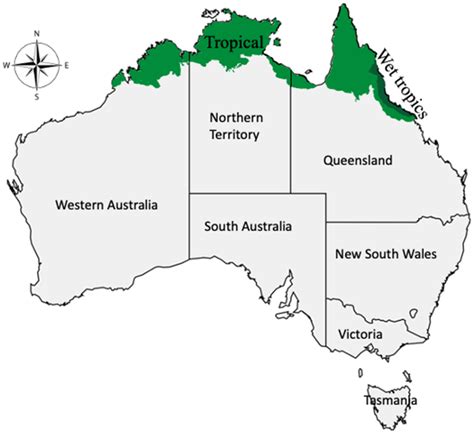 Australia Rainforest Map Australian Rainforest Map 88 World Maps