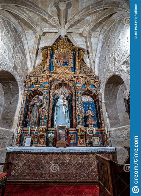 Trujillo Spain Sep Interior Of San Martin Church At The