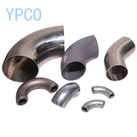 Seamless Steel Pipe Fittings Stainless Steel Degree Elbow