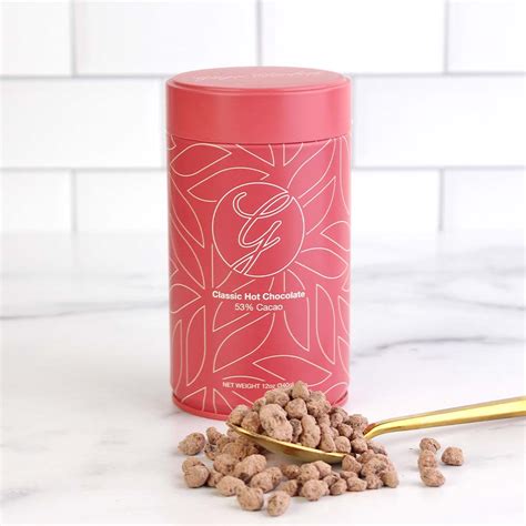 Ginger Elizabeth Classic American Hot Chocolate Tin Farm Fresh To You