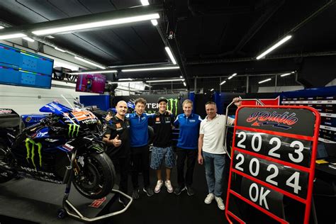 Fabio Quartararo Ha Renovado Con Yamaha Para Seguir Siendo Su Jefe De