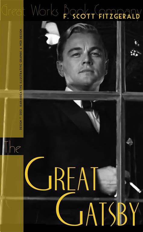 Karakreative Gatsby Book The Great Gatsby Book Cover Greatful