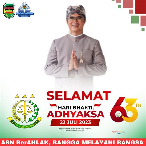 Selamat Hari Bhakti Adhyaksa Ke 63 22 Juli 2023 Prokompim