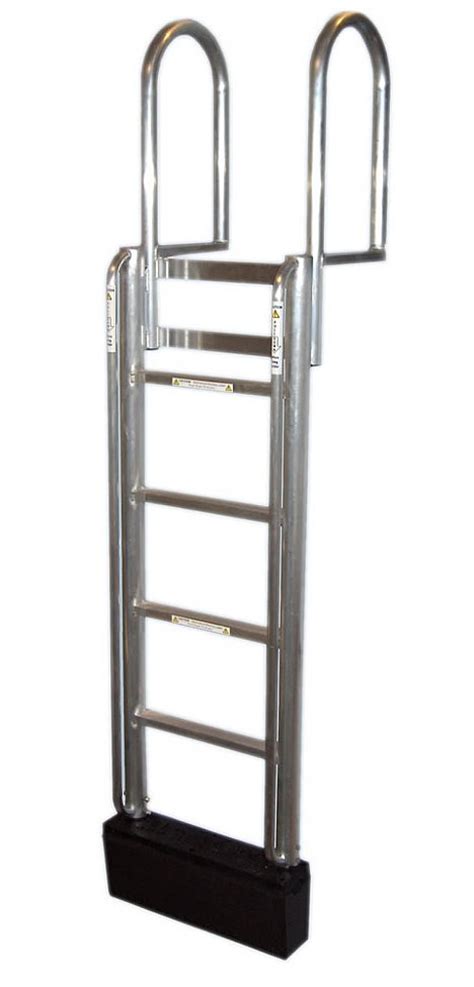 FloatStep 5 Step Aluminum Dock Ladders, 5 Step FloatStep Dock Ladders ...