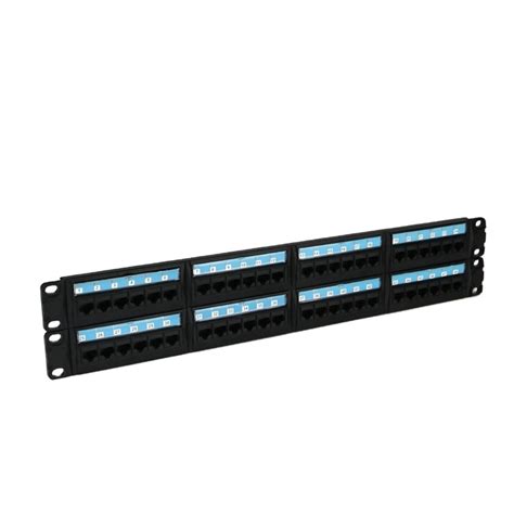 U Cat Utp Port With Module Removable Unshielded Patch Panel