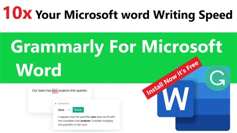 Grammarly For Word How To Get Grammarly For Microsoft Word