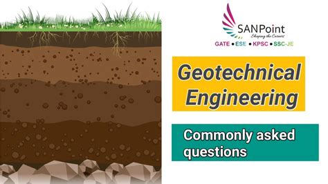 Geotechincal Engineering Important Questions Civil Engg PWD WRD