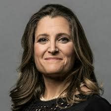 CHRYSTIA FREELAND NAMED DEPUTY PRIME MINISTER IN NEW FEDERAL CABINET ...