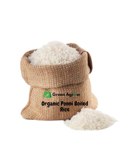 Organic Ponni Boiled Rice Puzhungal Greenagrow