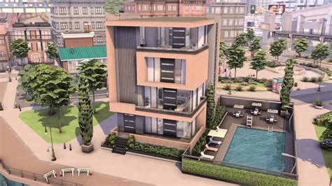 The Sims 4 For Rent Apartment Building