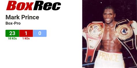 Boxrec Mark Prince