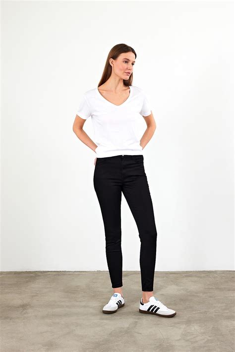 Kad N Gabriella Siyah Powerstretch Skinny Pantolon