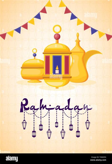 Ramadan Kareem Celebration Stock Vector Image Art Alamy