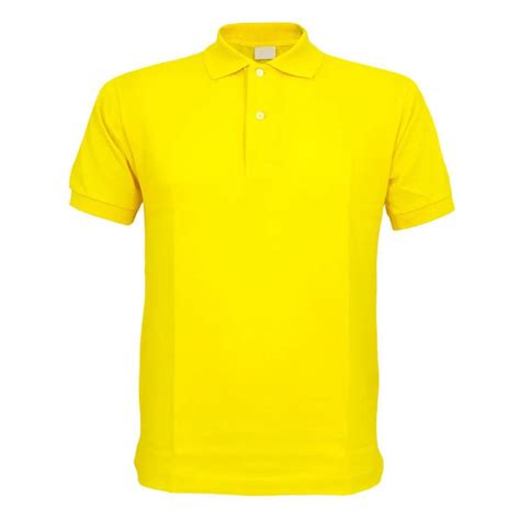 Polos Camiseros Pique Amarillo Amaro Polo Pique RikTOP Para Hombre