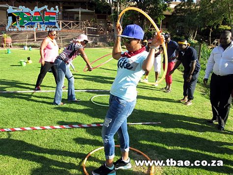 Hula Hoop Race Team Building Exercise