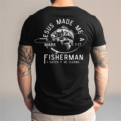 Jesus Made Me A Fishermen Svg Fathers Day Svg Fisher Of Men Svg