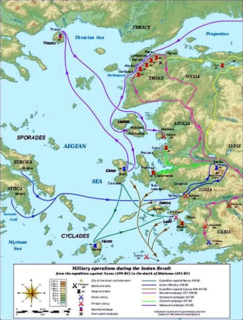 Picture Information: Map of Ionian Revolt