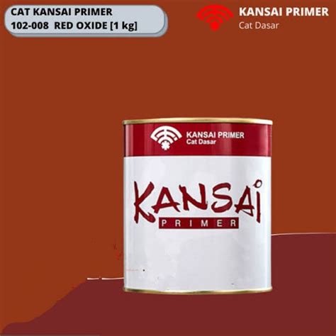 Jual Cat Anti Karat Besi Kansai Primer Zink Chromate Cat Dasar Baja