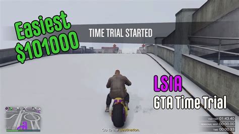 Gta Online Easiest Time Trial Lsia Jan Youtube