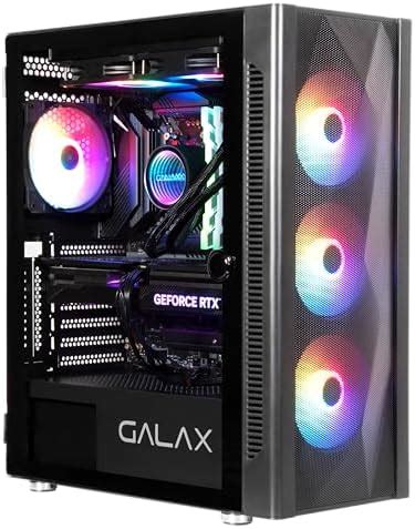 Gabinete Galax Revolution Fans Rgb Mid Tower Vidro Temperado