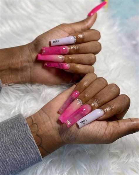 Pin By 𝓙𝓾𝓵𝓮𝓼 On ɴᴀɪʟs Swag Nails Dope Nails Long Acrylic Nails