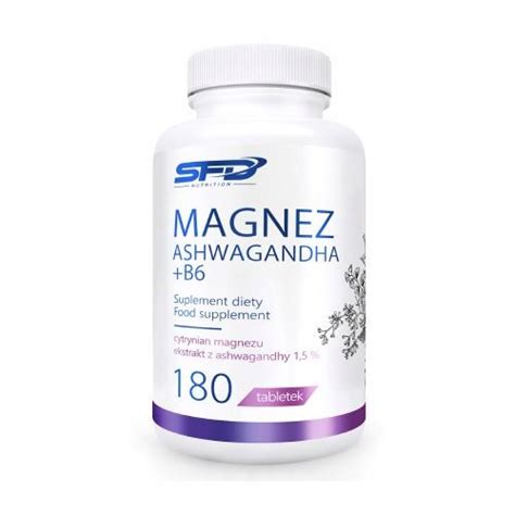 SFD Magnez Ashwagandha B6 180 Tabletek 13182820715 Allegro Pl