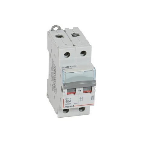 Legrand 406440 Interrupteur sectionneur DX³ IS 2P 400V 40A 2 modules