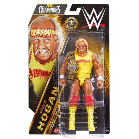 2024 WWE Mattel Basic Champions Series 2 Hulk Hogan – Wrestling Figure ...