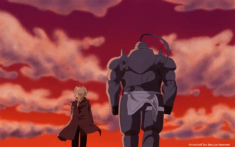 Alphonse Elric And Edward Elric From Fullmetal Alchemist Hd Wallpaper