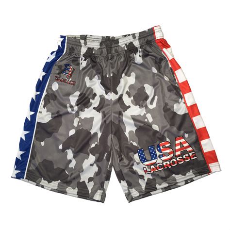 Blatant Lacrosse Arctic Usa Shorts