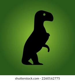 T Rex Dinosaur Silhouette Pattern Textiles Stock Illustration ...