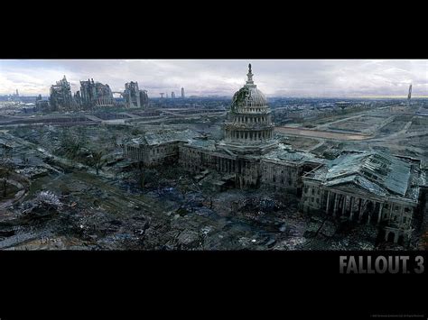 City Fantasy Ruins Destroyed Apocalypse Ruined City HD Wallpaper