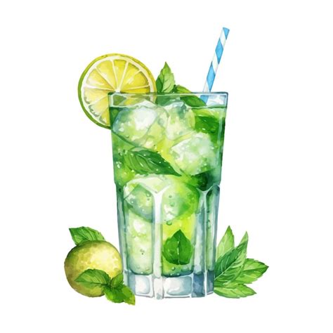 Cocktails Mojito Vectors And Illustrations For Free Download Freepik