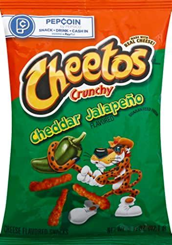 Frito Lay Cheetos Cheese Flavored Snacks Cheddar Jalapeno Flavored Crunchy 3 3