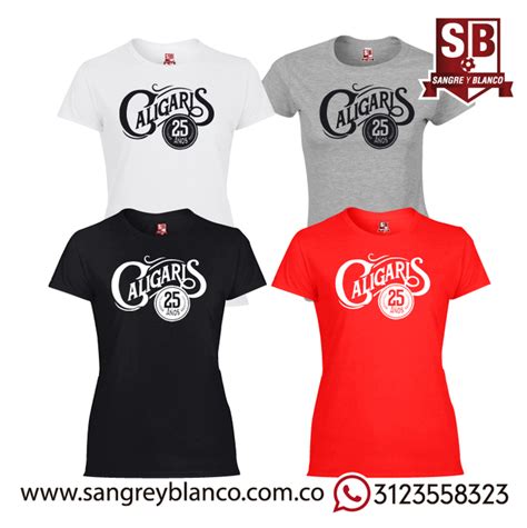 Camiseta Caligaris 25 Años Sangre y Blanco