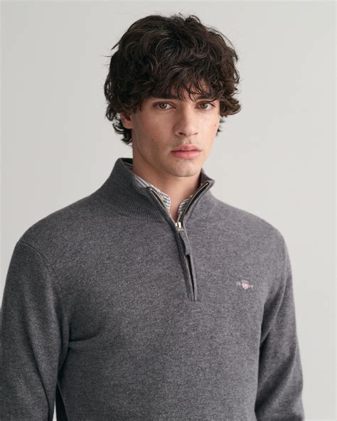 Superfine Lambswool Half Zip Sweater Gant