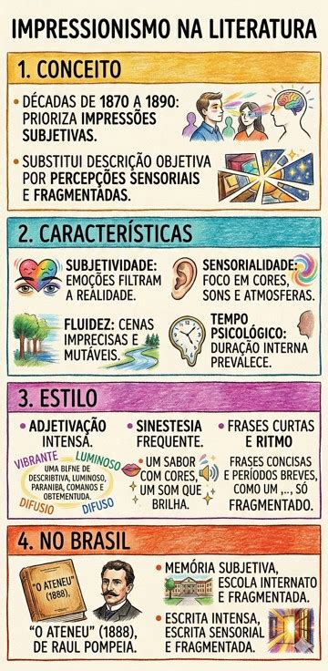 Impressionismo Literatura - Impressionismo na Literatura: características, estilo, linguagem e resumo