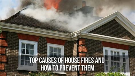 top causes of house fires and how to prevent them | DIY Security Tech