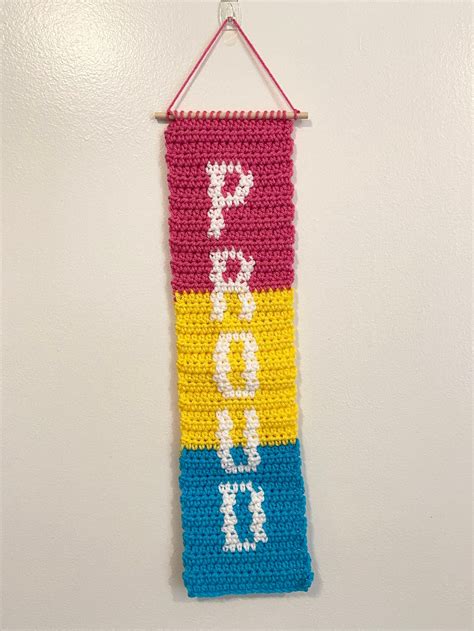 Proud Wall Decor Pansexual Pride Lgbtq Pride Etsy Uk