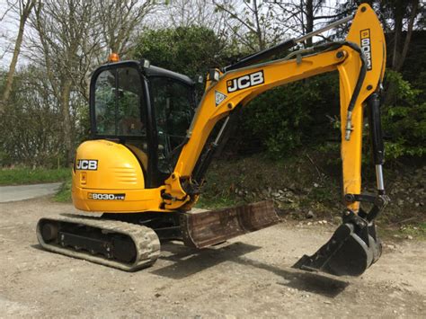 Jcb 8030 Zts 3 Ton Rubber Tracked Mini Digger Excavator 8025 Low Hours