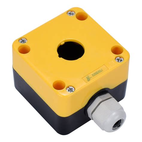 Xdl Jb P Three Holes Waterproof Push Button Yellow Crane Control Box