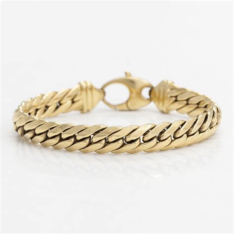 An 18k Gold Bracelet Italy Bukowskis