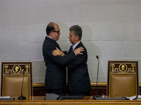 Julio Borges Reconoce Labor De Ramos Allup Al Frente De La An Mostr