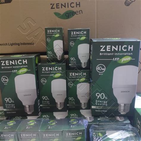 Lampu Led W Watt Zenich T Bulb Warranty Th Bright White