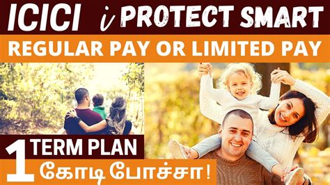 ICICI IProtect Smart Term Insurance Regular Pay Or Limited Pay YouTube