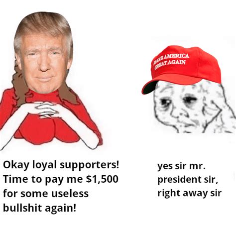 Trump supporters seeing today's YUGE nft announcement : r/Buttcoin