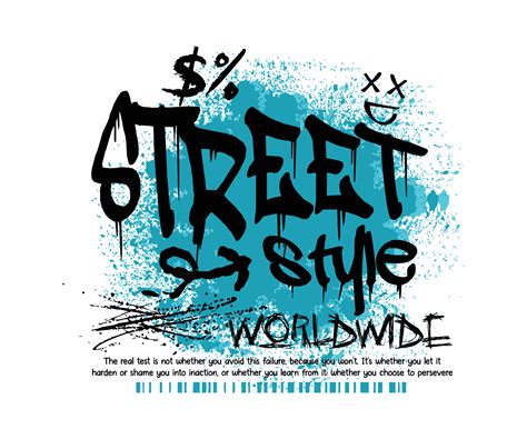 Urban typography street art graffiti worldwide slogan print with spray ...