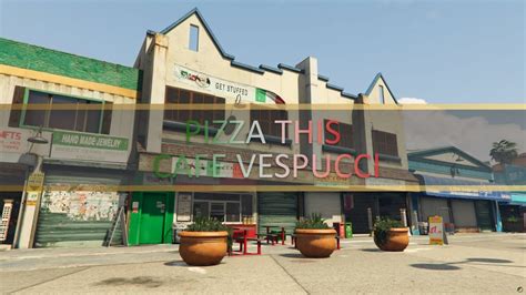 Gta V Mlo Pizza This Cafe Vespucci Fivem Youtube