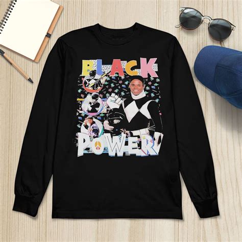 Walter Jones Black Power Ranger Shirt - Nouvette