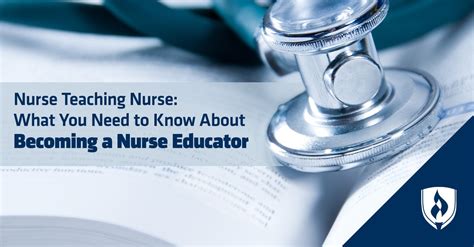 Nurse Teaching Nurse What You Need To Know About Becoming A Nurse